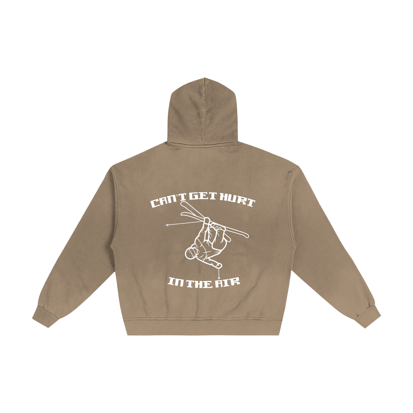 Hand-Frayed Sunfade Zip Hoodie